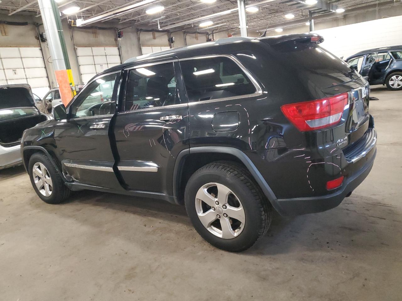 2012 Jeep Grand Cherokee VIN 1C4RJFBTXCC111754 Copart auction photo, hail / side damage thumbnail 2