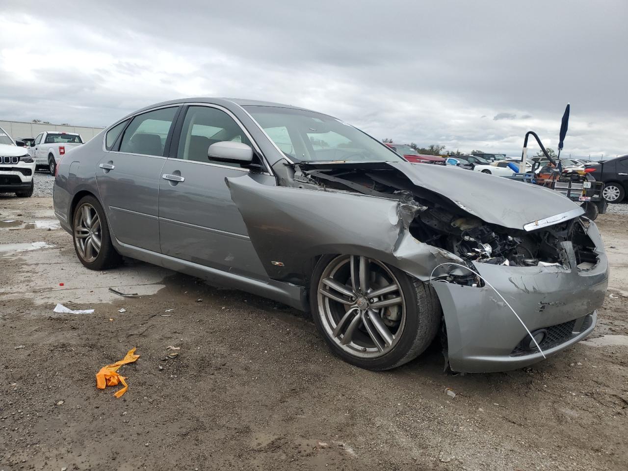2007 Infiniti M VIN JNKAY01E07M312750 Copart auction photo, front end damage thumbnail 4