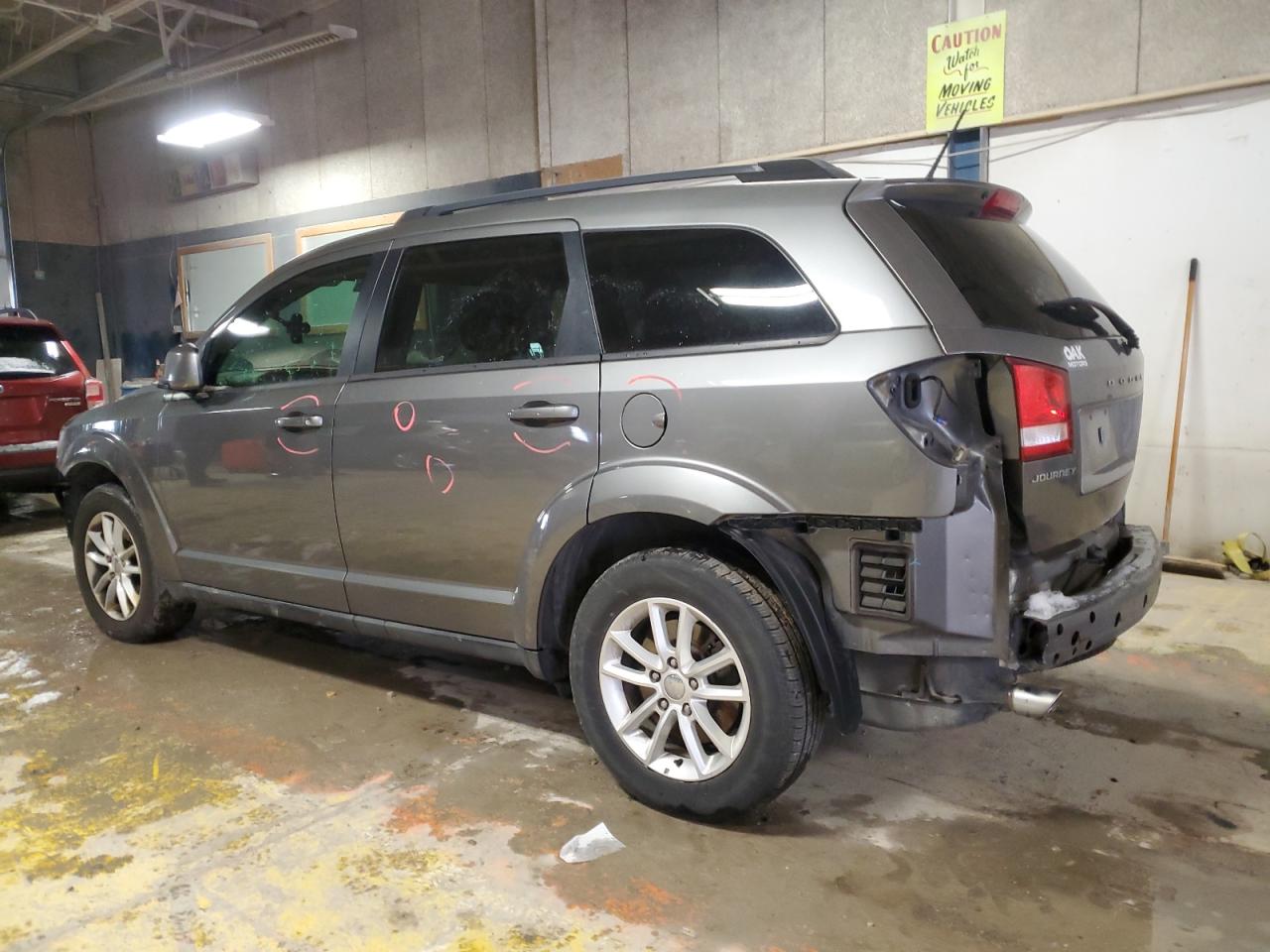 2013 Dodge Journey VIN 3C4PDCBGXDT649831 Copart auction photo, front end / side damage thumbnail 2