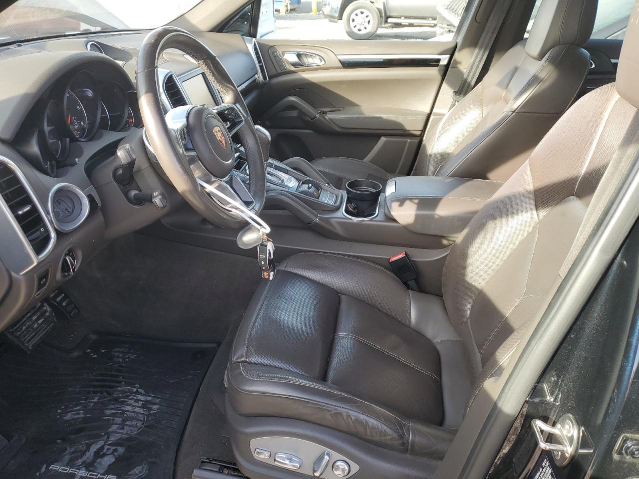 2015 Porsche Cayenne VIN WP1AF2A25FLA44144 Copart auction photo, side damage thumbnail 7