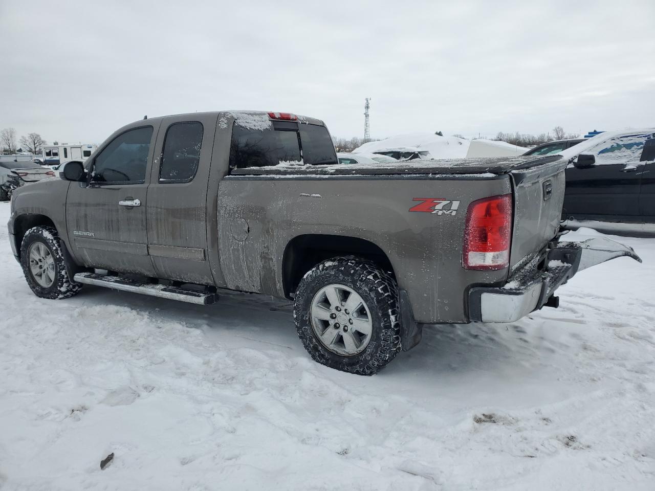 2013 GMC Sierra VIN 1GTR2VE78DZ296021 Copart auction photo, rear end damage thumbnail 2