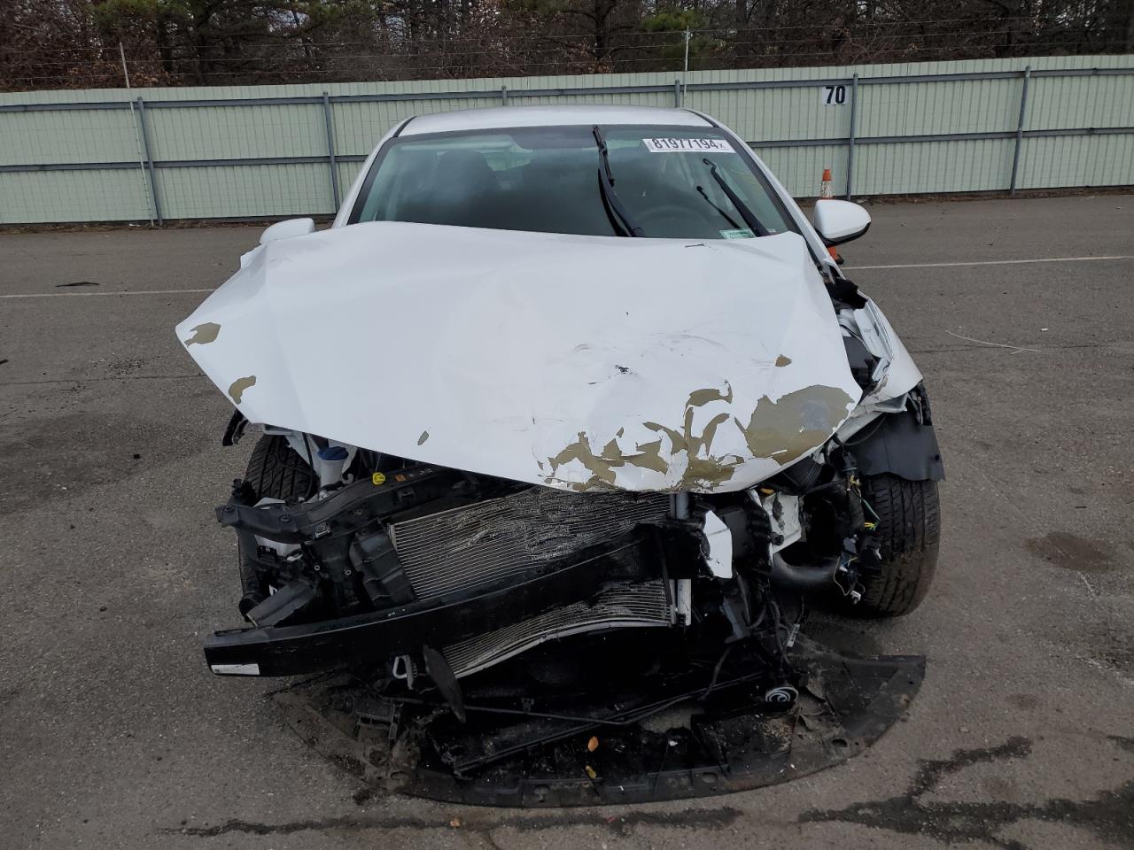 2018 Hyundai Elantra VIN 5NPD74LF0JH237953 Copart auction photo, front end / minor dent/scratches damage thumbnail 5