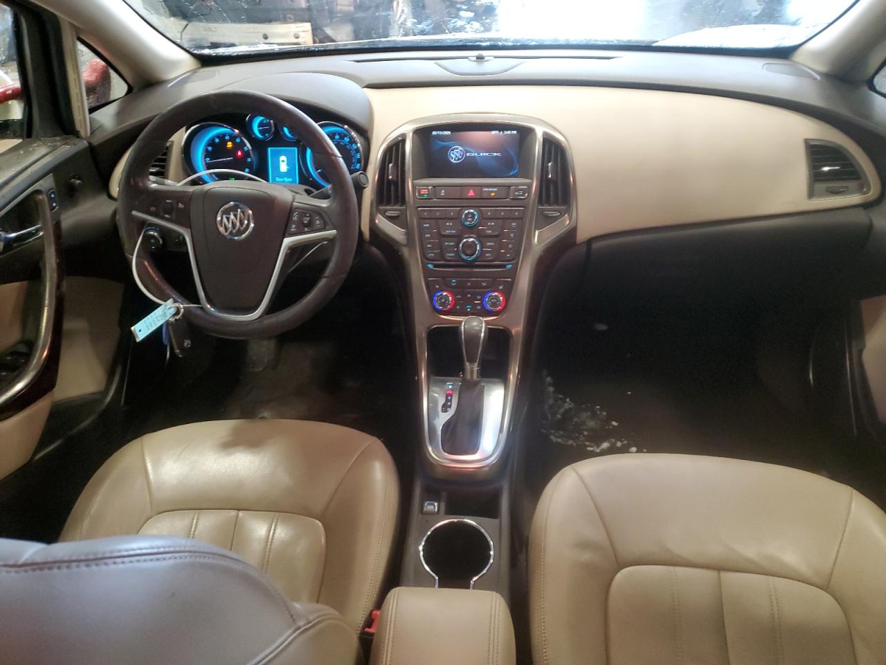2012 Buick Verano VIN 1G4PS5SK3C4123823 Copart auction photo, side / rear end damage thumbnail 8