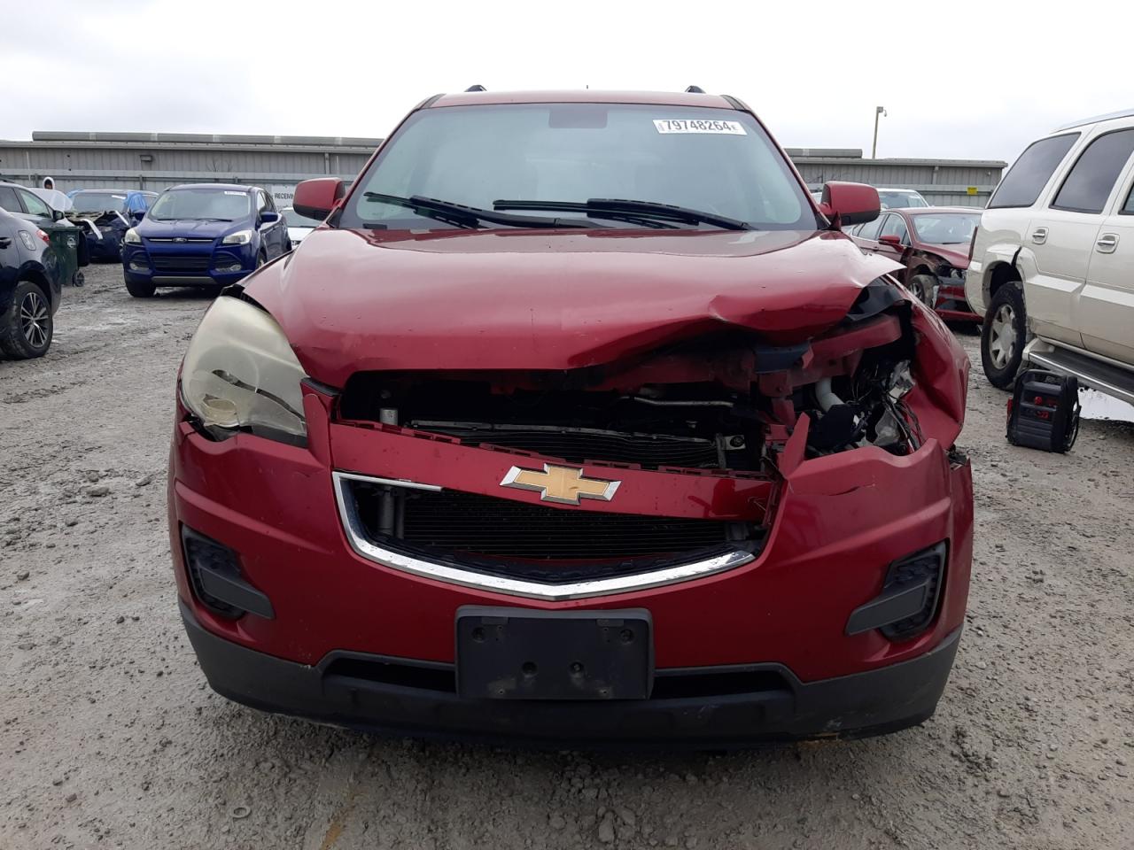 2013 Chevrolet Equinox VIN 2GNALDEK1D1249275 Copart auction photo, front end damage thumbnail 5