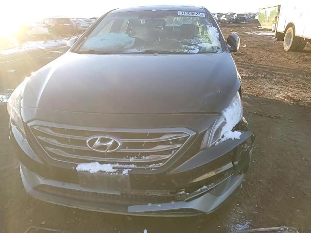2017 Hyundai Sonata VIN 5NPE34AF0HH590898 Copart auction photo, front end damage thumbnail 10