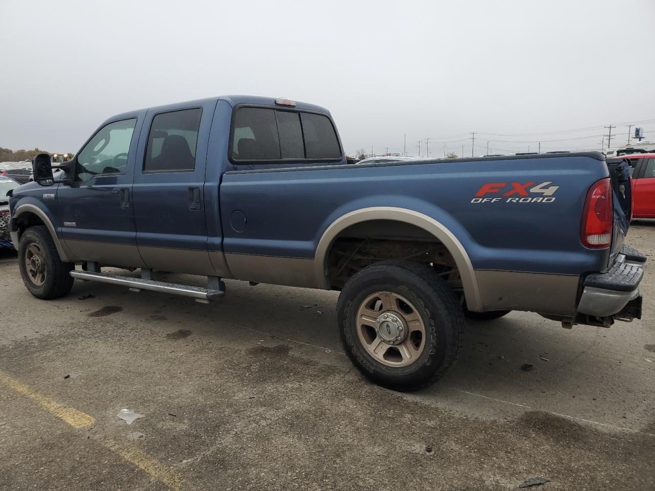 2006 Ford F350 VIN 1FTWW31P06EC89186 Copart auction photo, rear end / frame damage damage thumbnail 2
