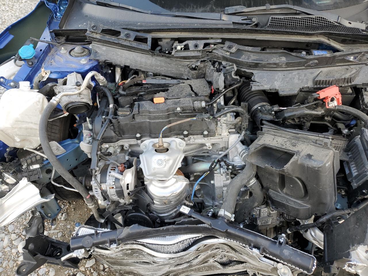 2023 Honda Civic VIN 2HGFE2F55PH522818 Copart auction photo, all over / front end damage thumbnail 11