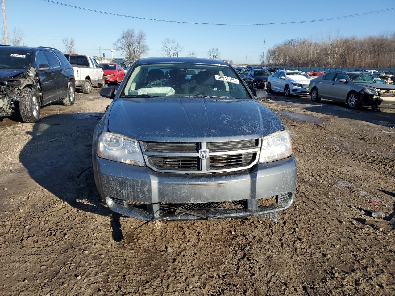 2010 Dodge Avenger VIN 1B3CC4FB2AN142456 Copart auction photo, front end damage thumbnail 5
