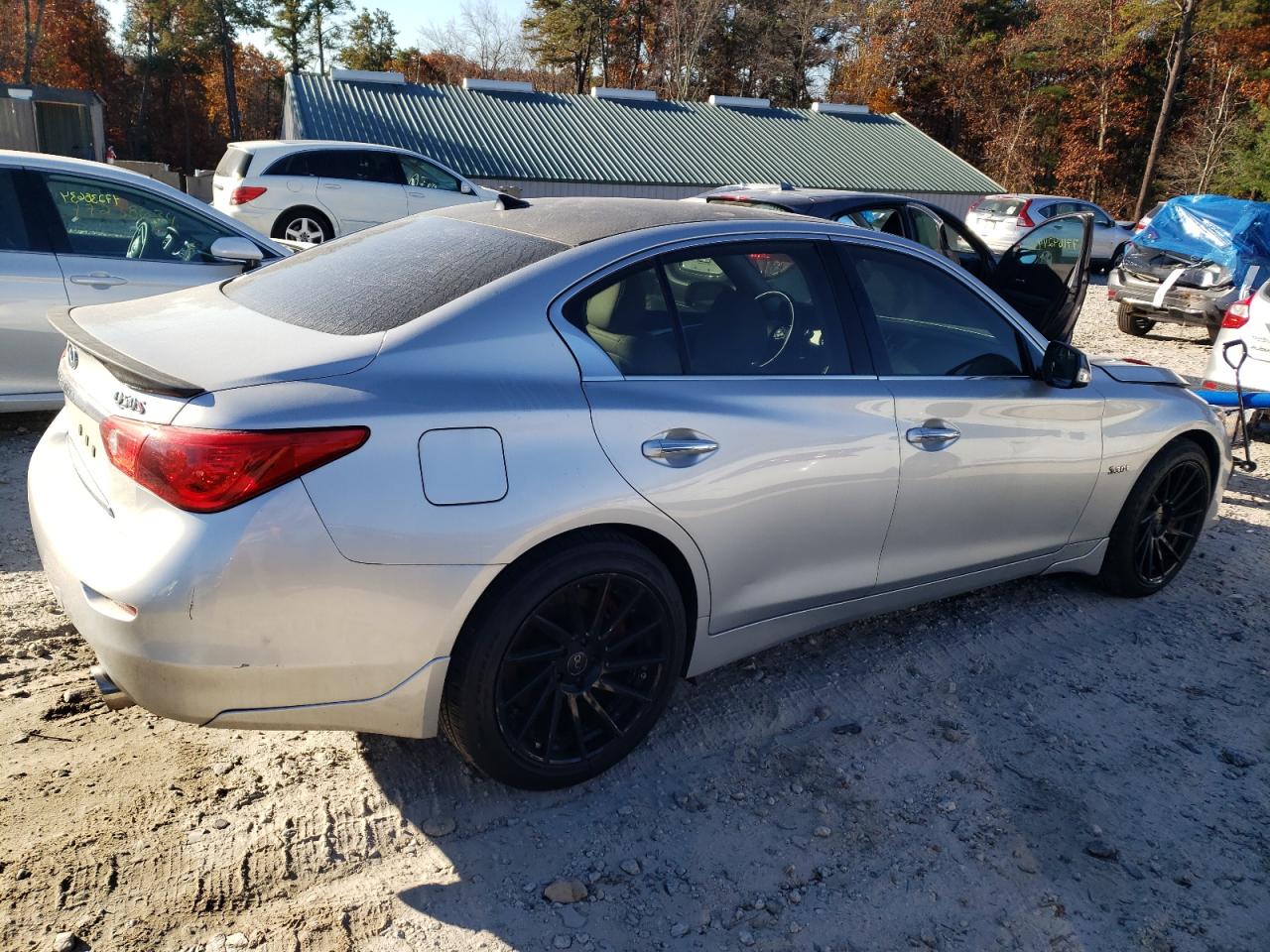 2017 Infiniti Q50 VIN JN1FV7AR4HM871704 Copart auction photo, mechanical / undercarriage damage thumbnail 3