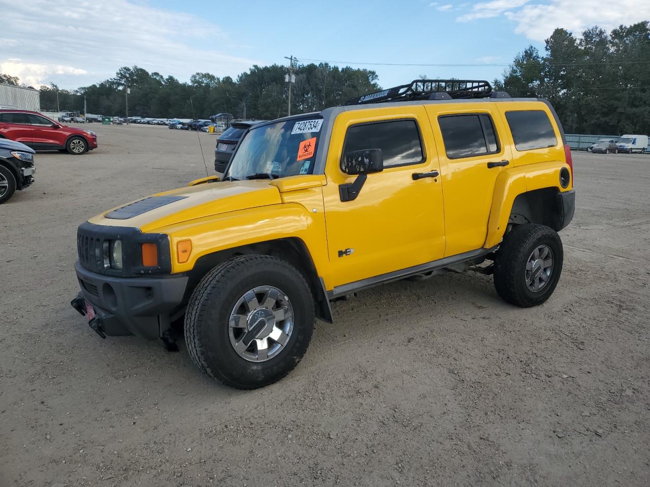 2007 Hummer H3 VIN 5GTDN13EX78147544