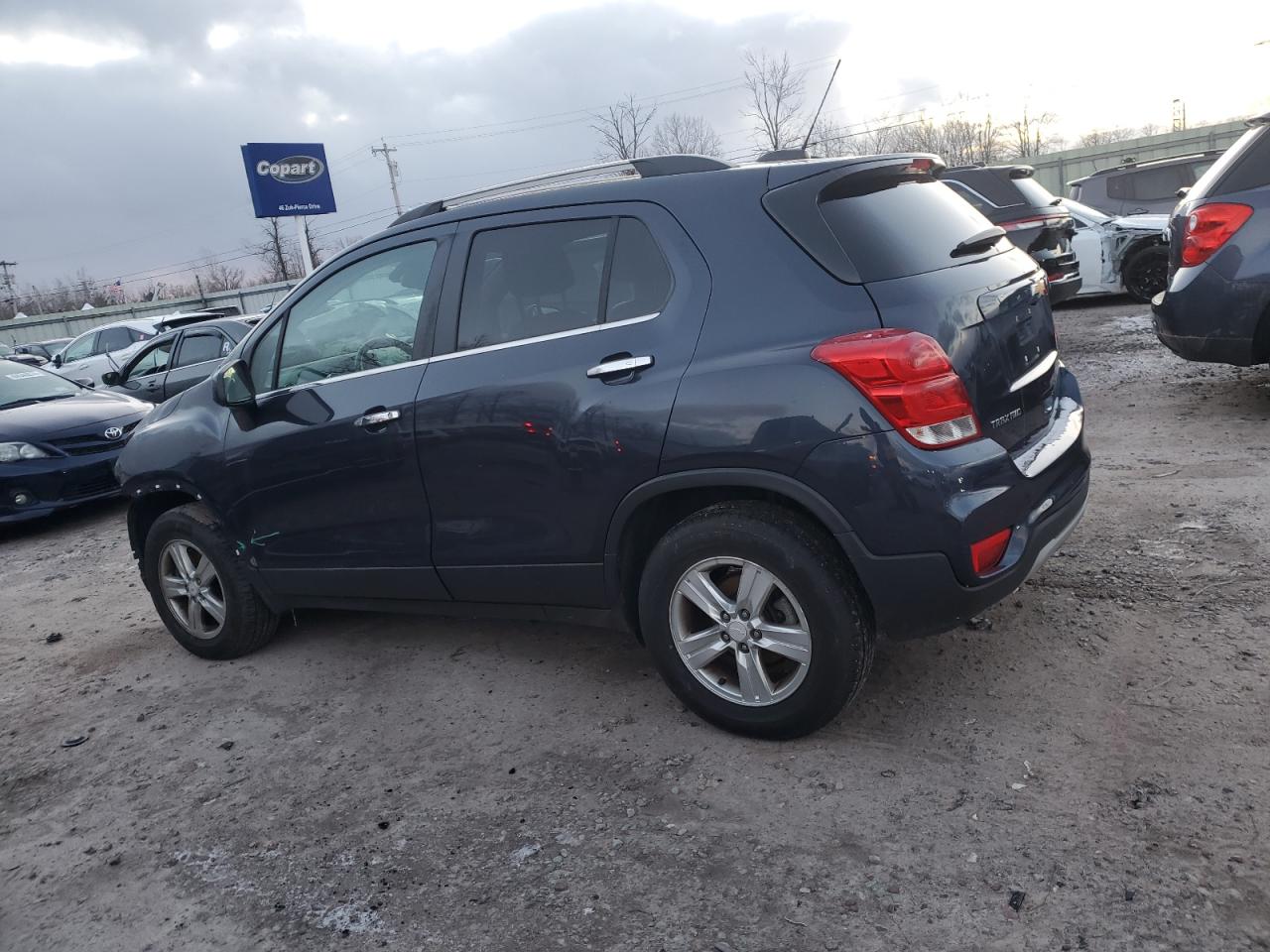2018 Chevrolet Trax VIN 3GNCJPSB4JL231674 Copart auction photo, front end / side damage thumbnail 2