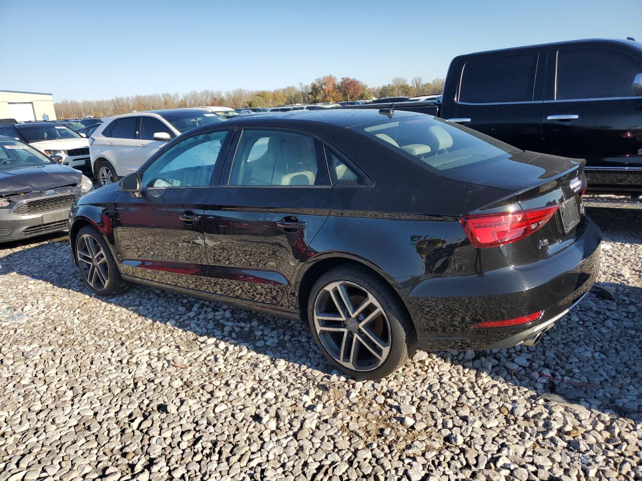 2017 Audi A3 VIN WAUB8GFF3H1060914 Copart auction photo, side damage thumbnail 2