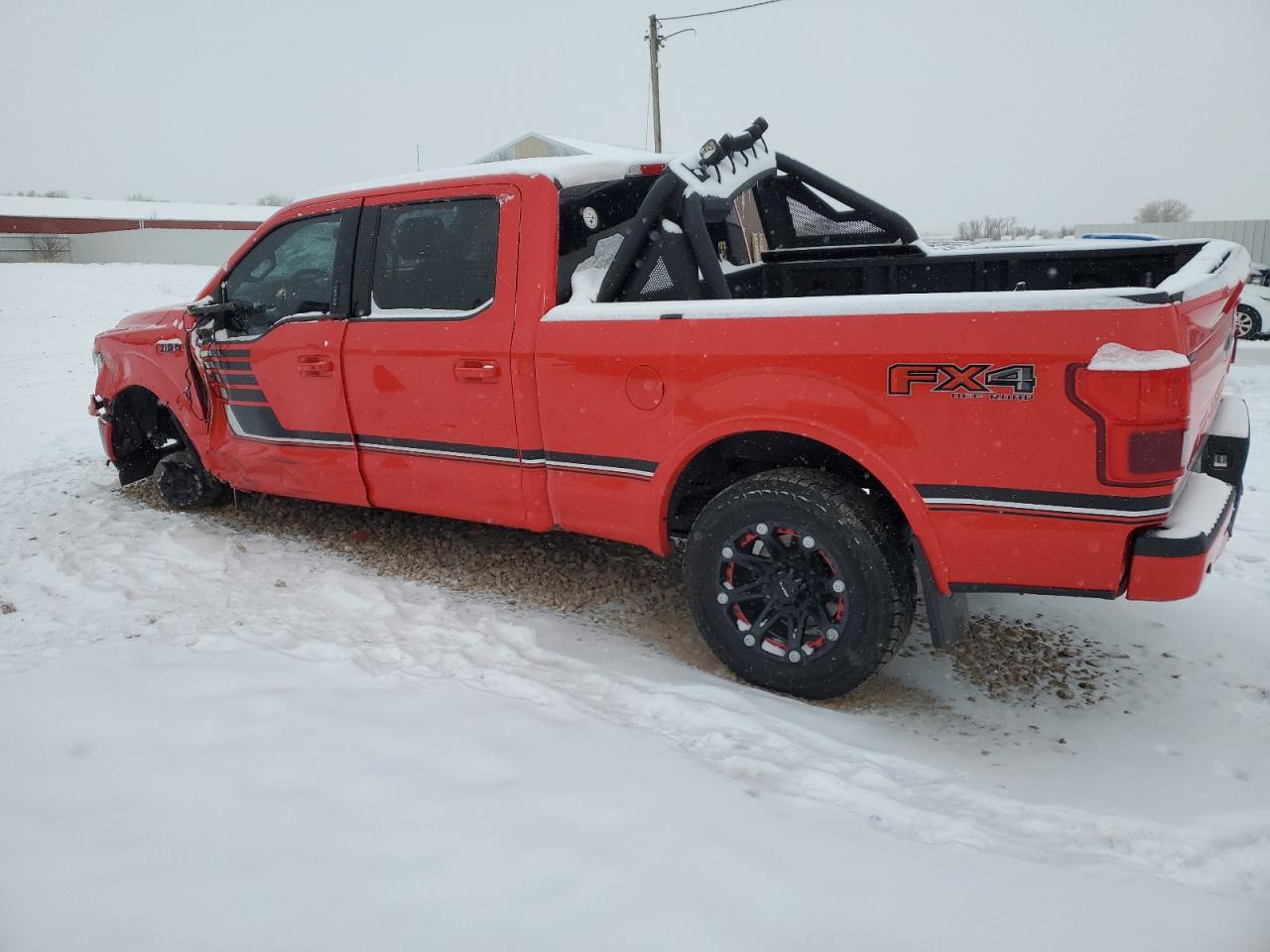 2019 Ford F-150 VIN 1FTFW1E59KFD21313 Copart auction photo, front end / side damage thumbnail 2