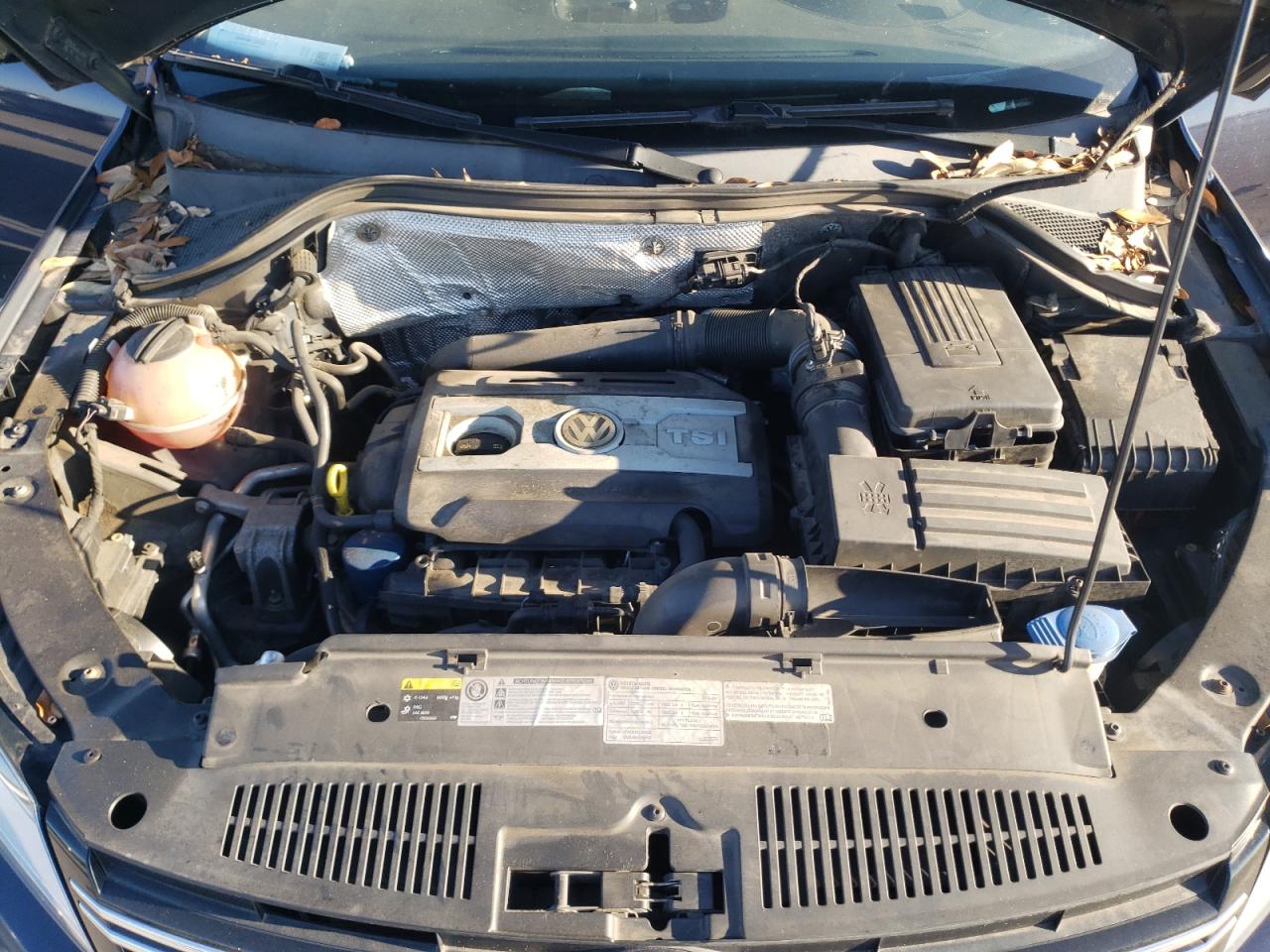 2016 Volkswagen Tiguan VIN WVGBV7AX4GW588289 Copart auction photo, water/flood damage thumbnail 12