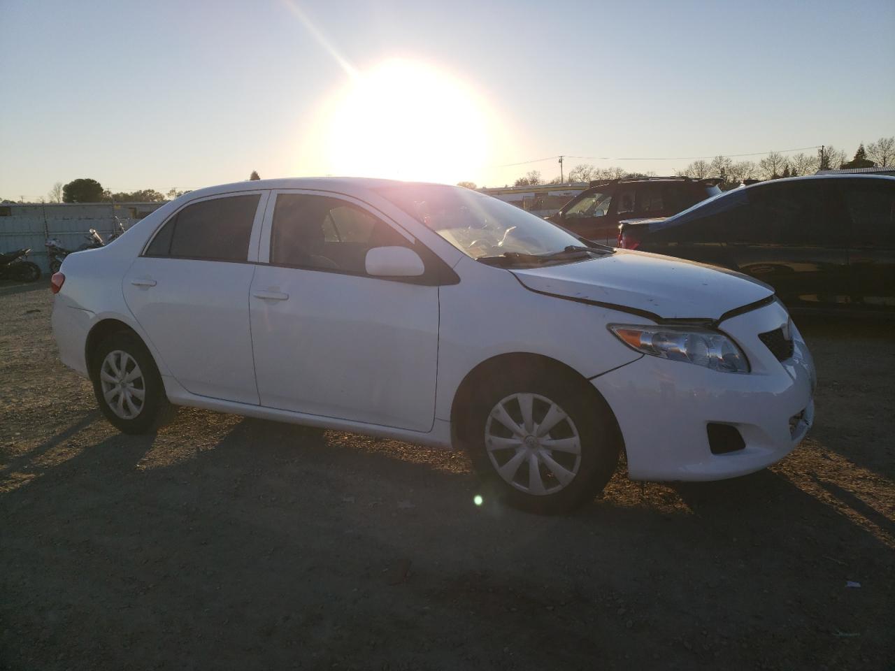 2010 Toyota Corolla VIN 1NXBU4EE8AZ258586 Copart auction photo, front end damage thumbnail 4
