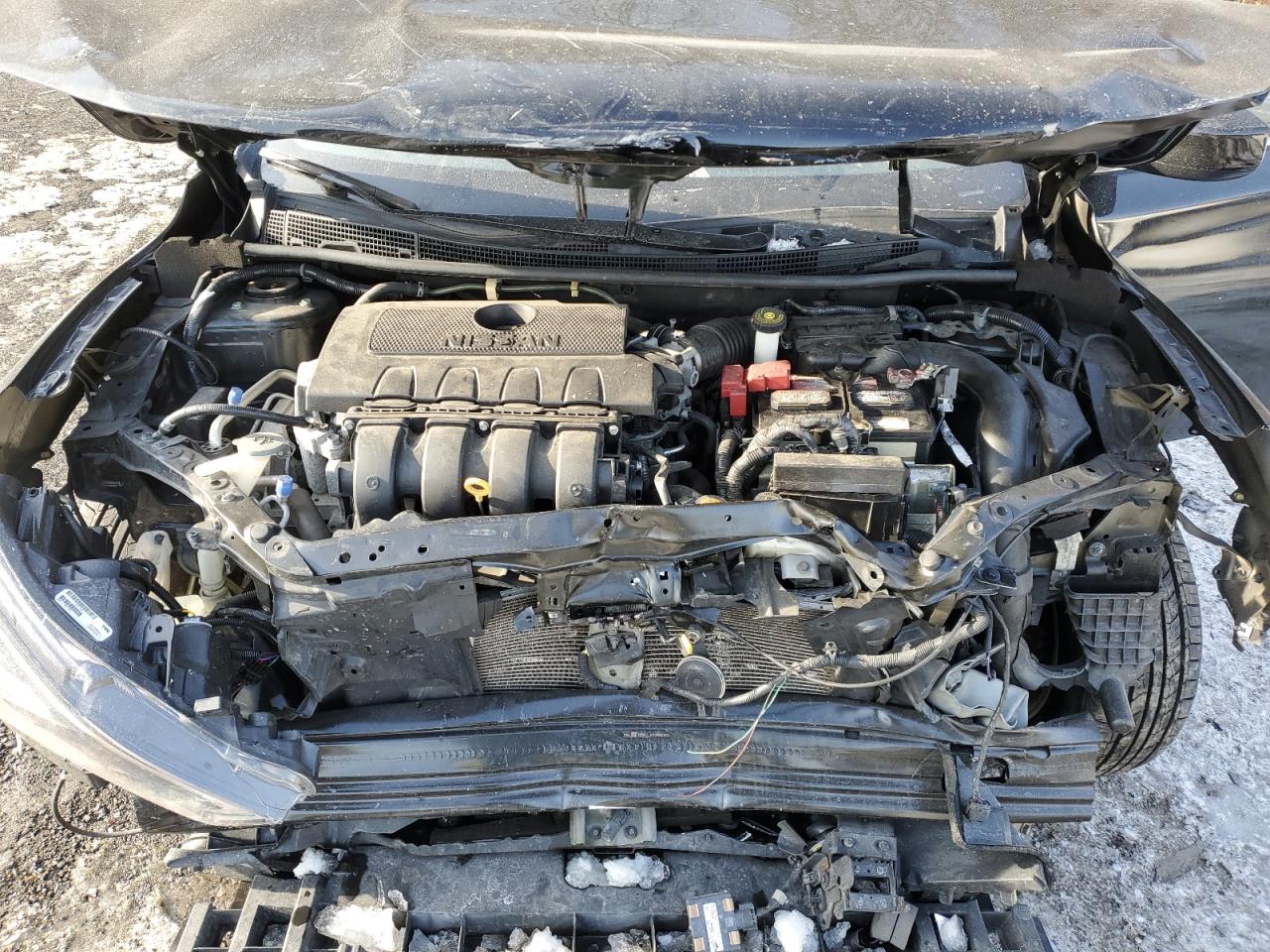 2019 Nissan Sentra VIN 3N1AB7AP8KY362642 Copart auction photo, all over / front end damage thumbnail 12