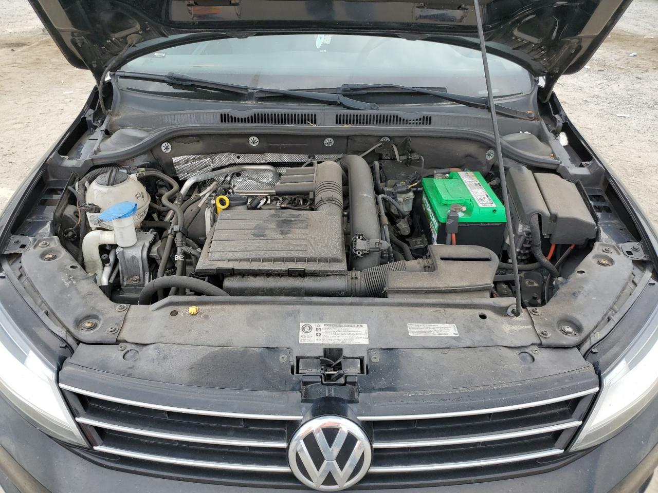 2017 Volkswagen Jetta VIN 3VW2B7AJ6HM237889 Copart auction photo, mechanical damage thumbnail 11