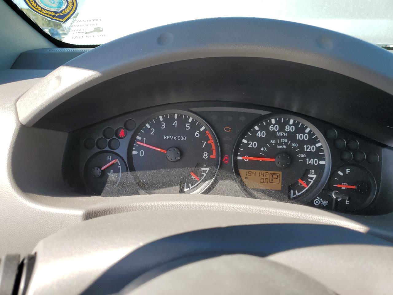 2014 Nissan Navara (Frontier) VIN 1N6AD0ER0EN727727 Copart auction photo, front end damage thumbnail 9