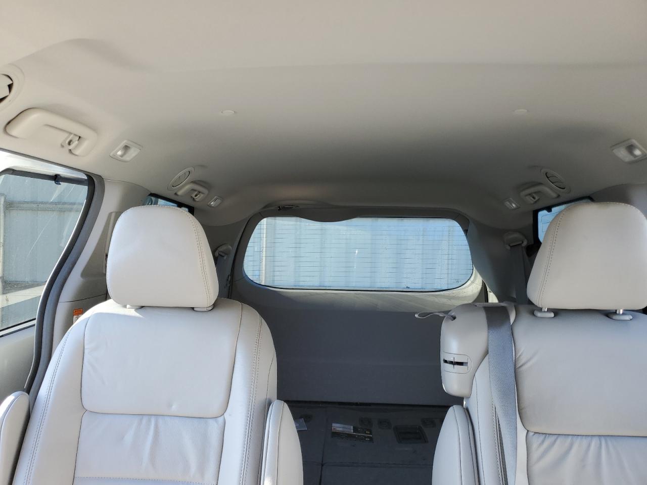 2018 Toyota Sienna VIN 5TDYZ3DC2JS954973 Copart auction photo, top/roof damage thumbnail 10