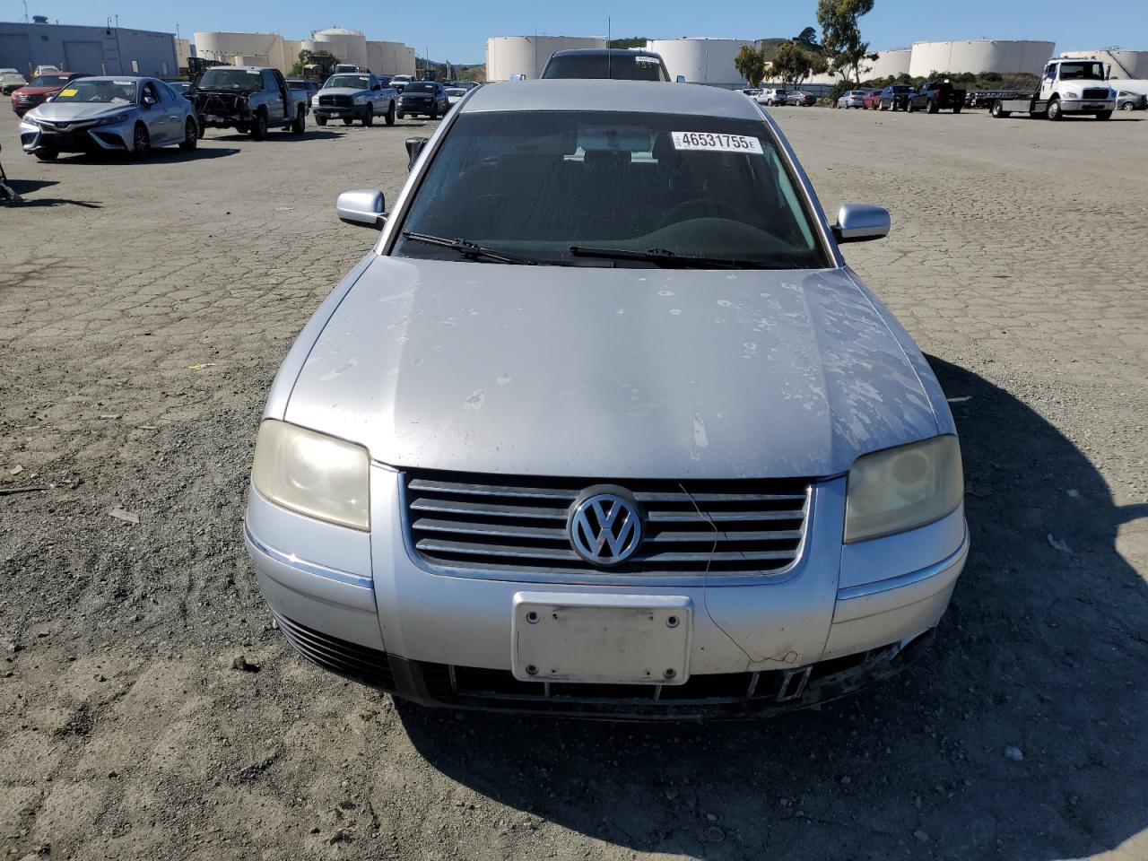 2003 Volkswagen Passat VIN WVWMD63B83P045138 Copart auction photo, mechanical damage thumbnail 5