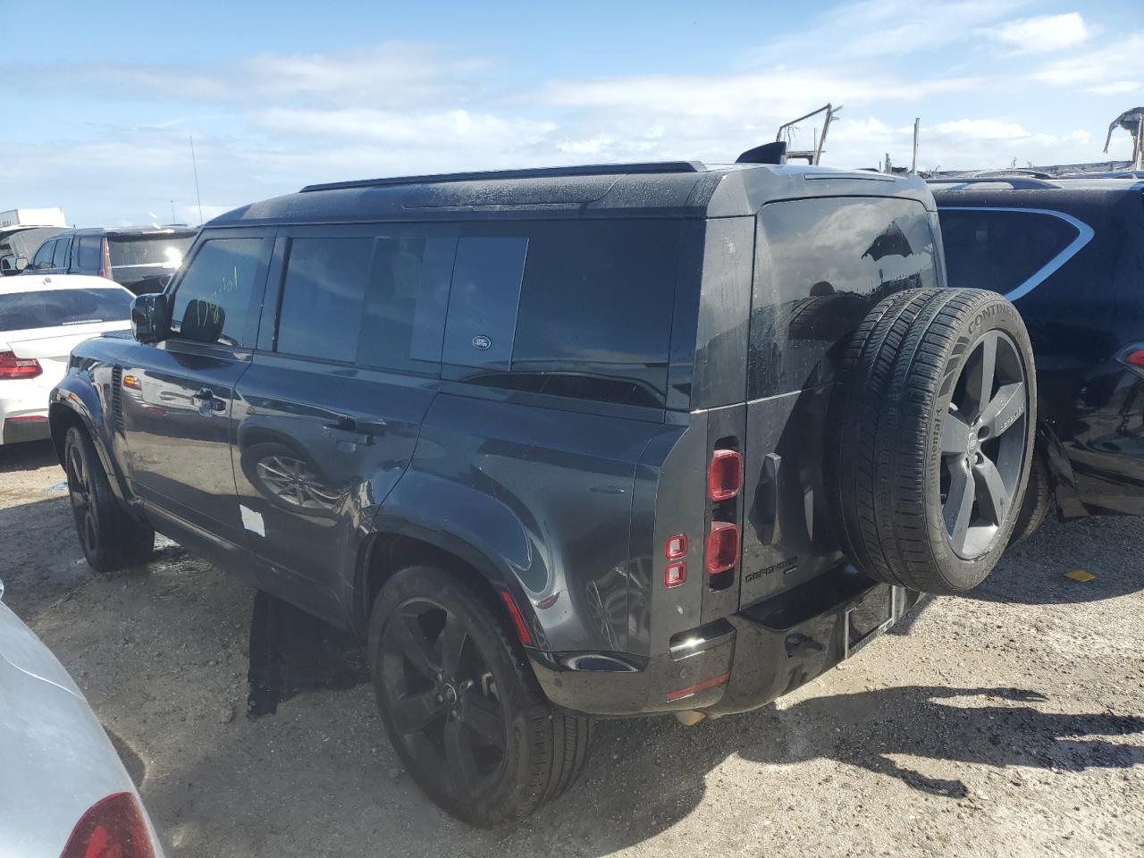 2022 Land Rover Defender VIN SALE37RU1N2092008 Copart auction photo, water/flood damage thumbnail 2