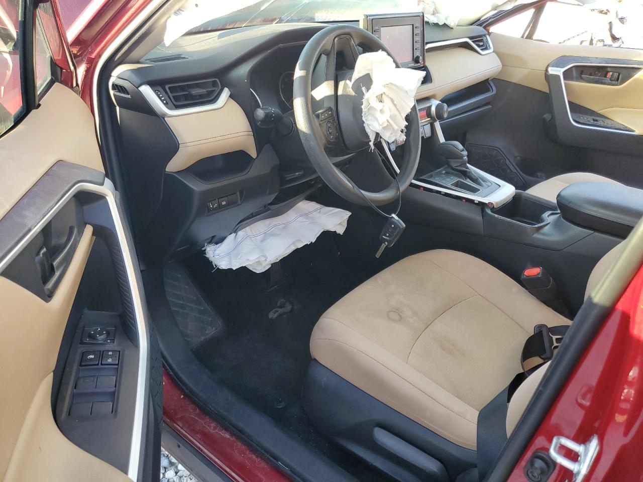 2022 Toyota RAV 4 VIN 2T3H1RFV7NW192771 Copart auction photo, all over damage thumbnail 8
