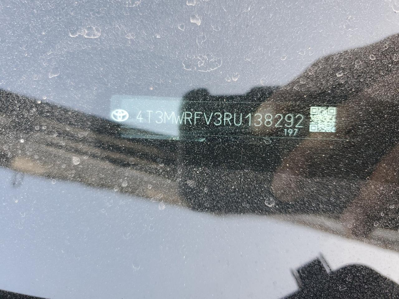 2024 Toyota RAV 4 VIN 4T3MWRFV3RU138292 Copart auction photo, all over damage thumbnail 15