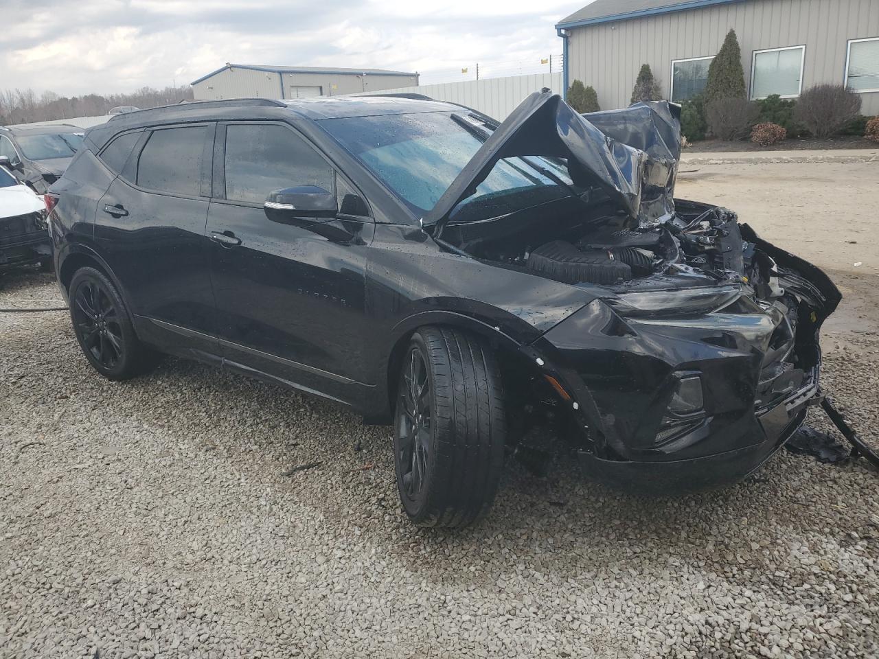 2021 Chevrolet Blazer VIN 3GNKBERS5MS528692 Copart auction photo, front end damage thumbnail 4