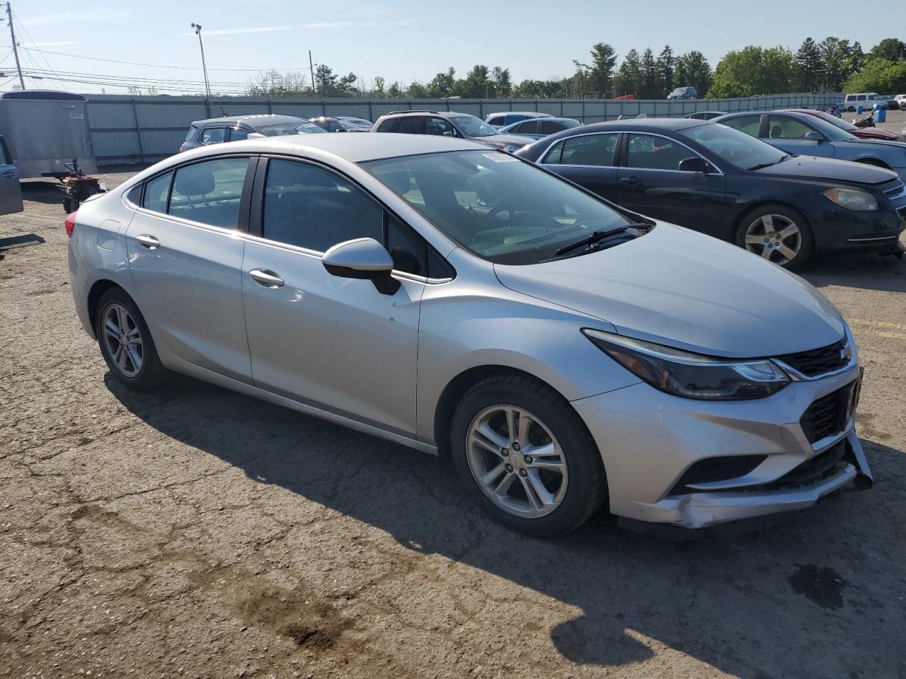 2018 Chevrolet Cruze VIN 1G1BE5SM3J7125647 Copart auction photo, rear end / front end damage thumbnail 4