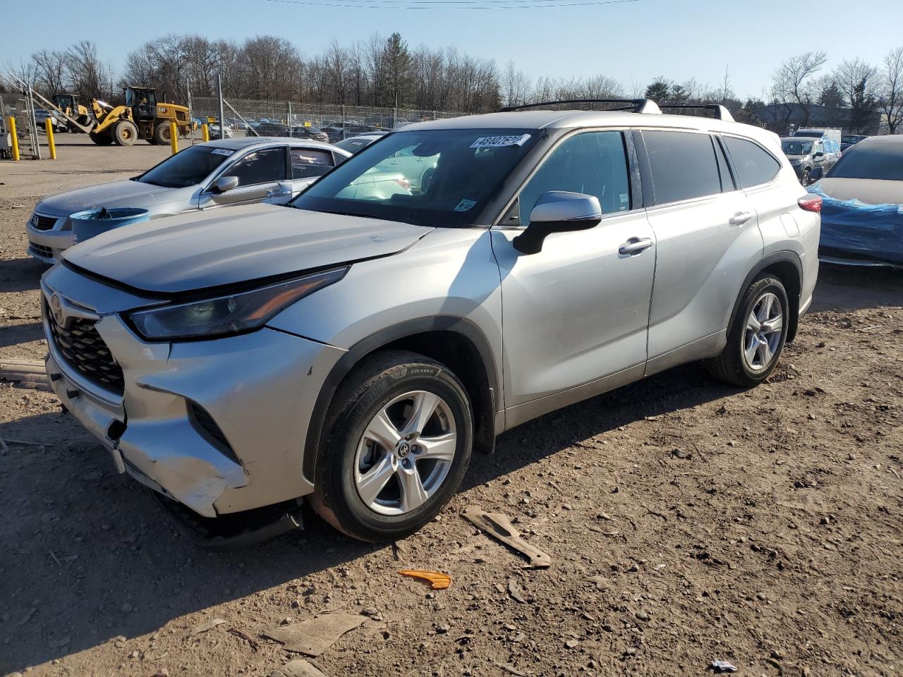 2022 Toyota Highlander VIN 5TDCZRBH2NS234381