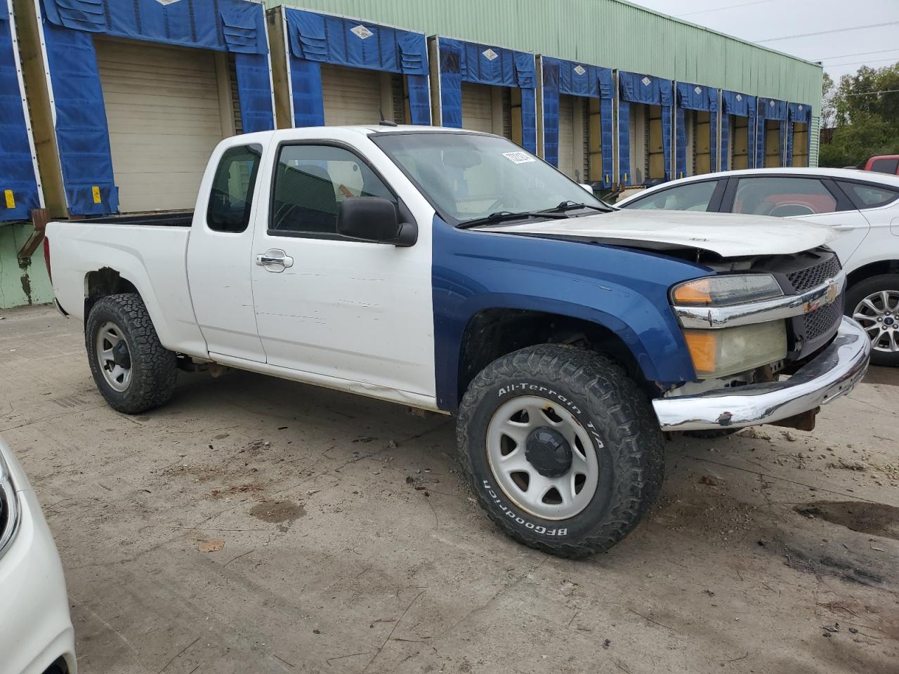 2011 GMC Canyon VIN 1GTJ6LF92B8119733 Copart auction photo, all over damage thumbnail 4
