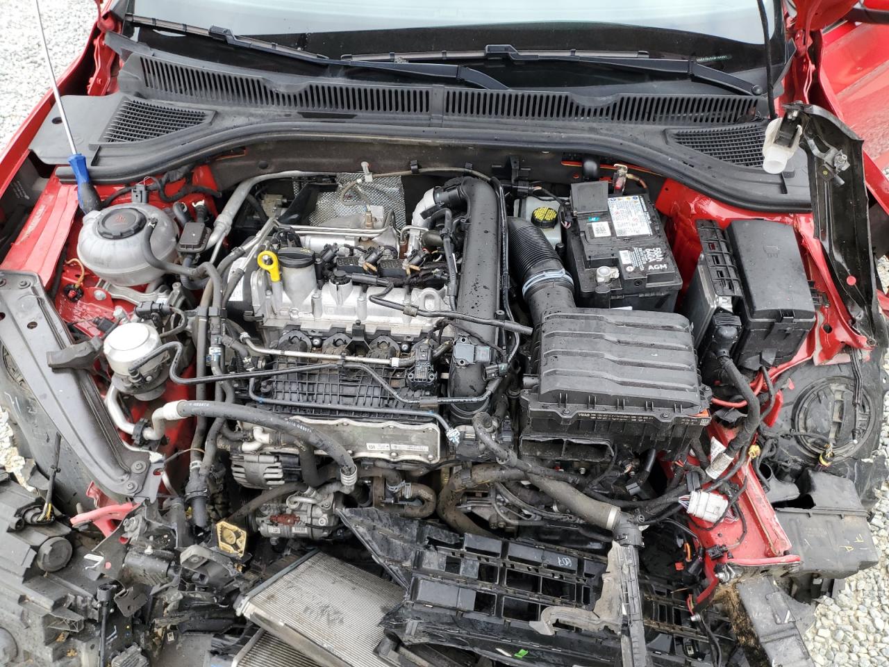2019 Volkswagen Jetta VIN 3VWE57BU5KM164261 Copart auction photo, all over damage thumbnail 12