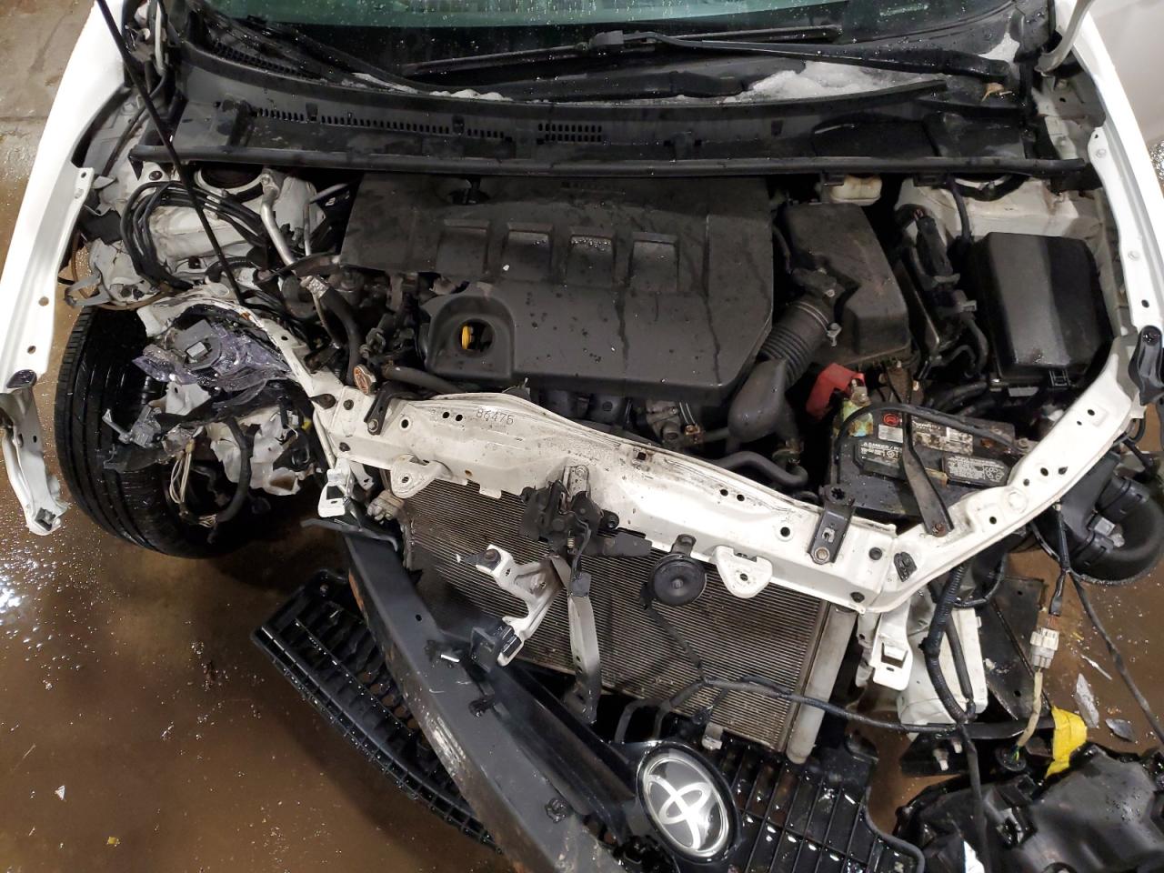 2018 Toyota Corolla VIN 2T1BURHEXJC008292 Copart auction photo, front end / top/roof damage thumbnail 11
