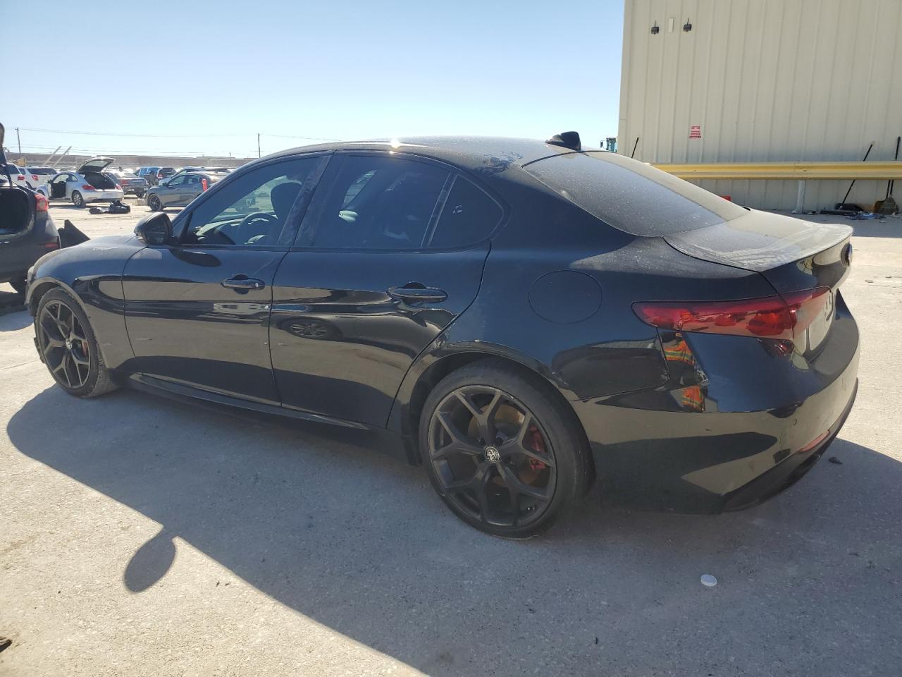 2020 Alfa Romeo Giulia VIN ZARFAMAN9L7637429 Copart auction photo, front end / minor dent/scratches damage thumbnail 2