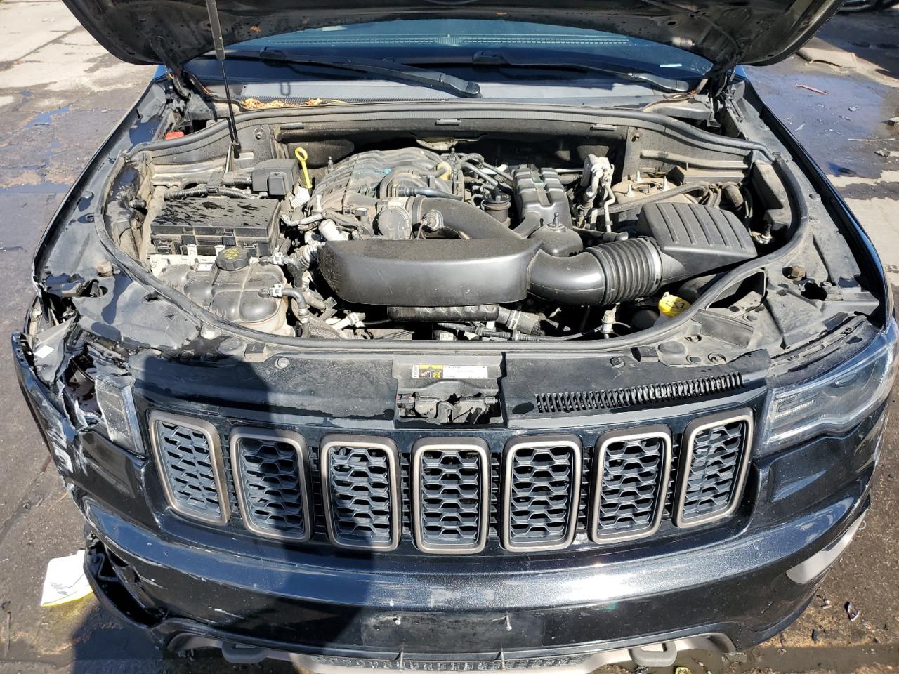 2016 Jeep Grand Cherokee VIN 1C4RJEBG6GC473339 Copart auction photo, front end / side damage thumbnail 12