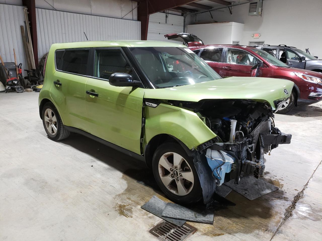 2018 KIA Soul VIN KNDJN2A20J7895113 Copart auction photo, all over damage thumbnail 4