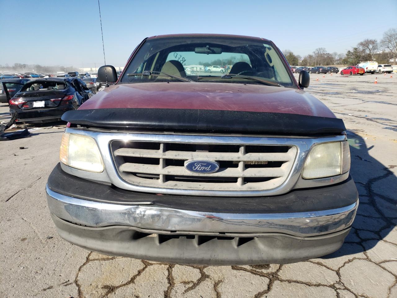 2003 Ford F-150 VIN 1FTRX17223NB68133 Copart auction photo, all over damage thumbnail 5