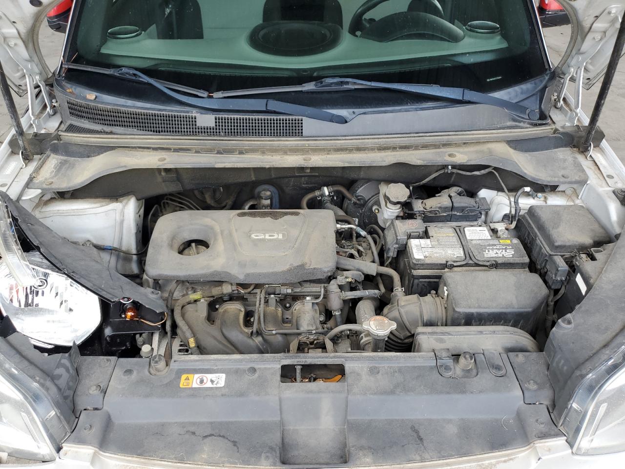 2018 KIA Soul VIN KNDJN2A21J7606434 Copart auction photo, side / front end damage thumbnail 12