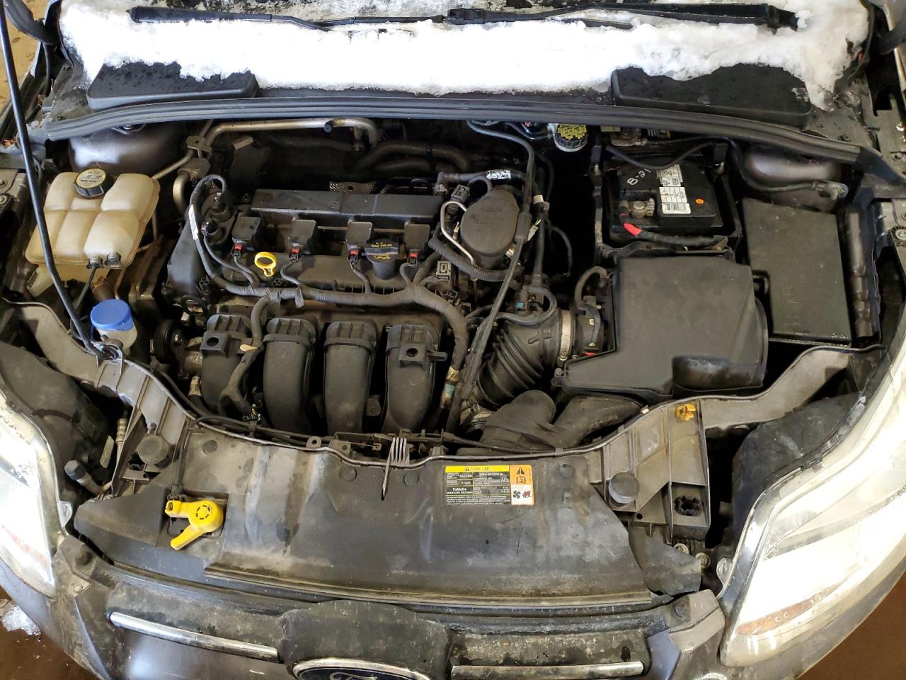2013 Ford Focus VIN 1FADP3F20DL204072 Copart auction photo, front end damage thumbnail 11