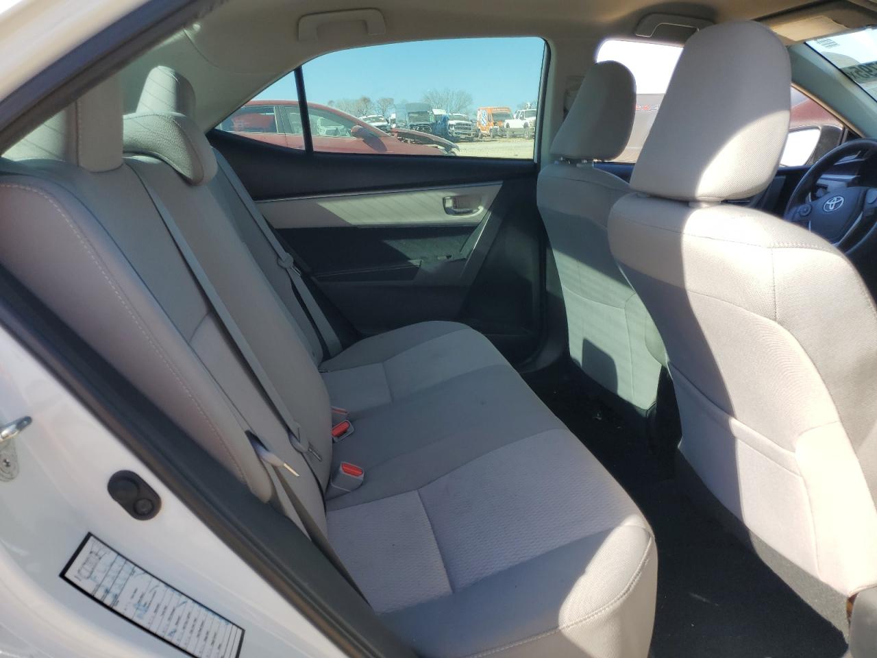 2014 Toyota Corolla VIN 5YFBURHE3EP090257 Copart auction photo, front end / rear end damage thumbnail 10