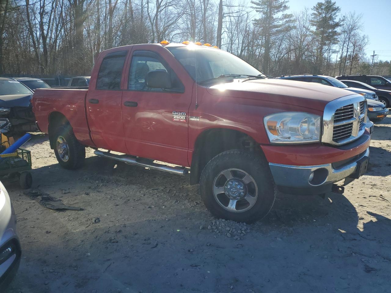 2009 Dodge RAM VIN 3D7KS28T49G524151 Copart auction photo, side / minor dent/scratches damage thumbnail 4