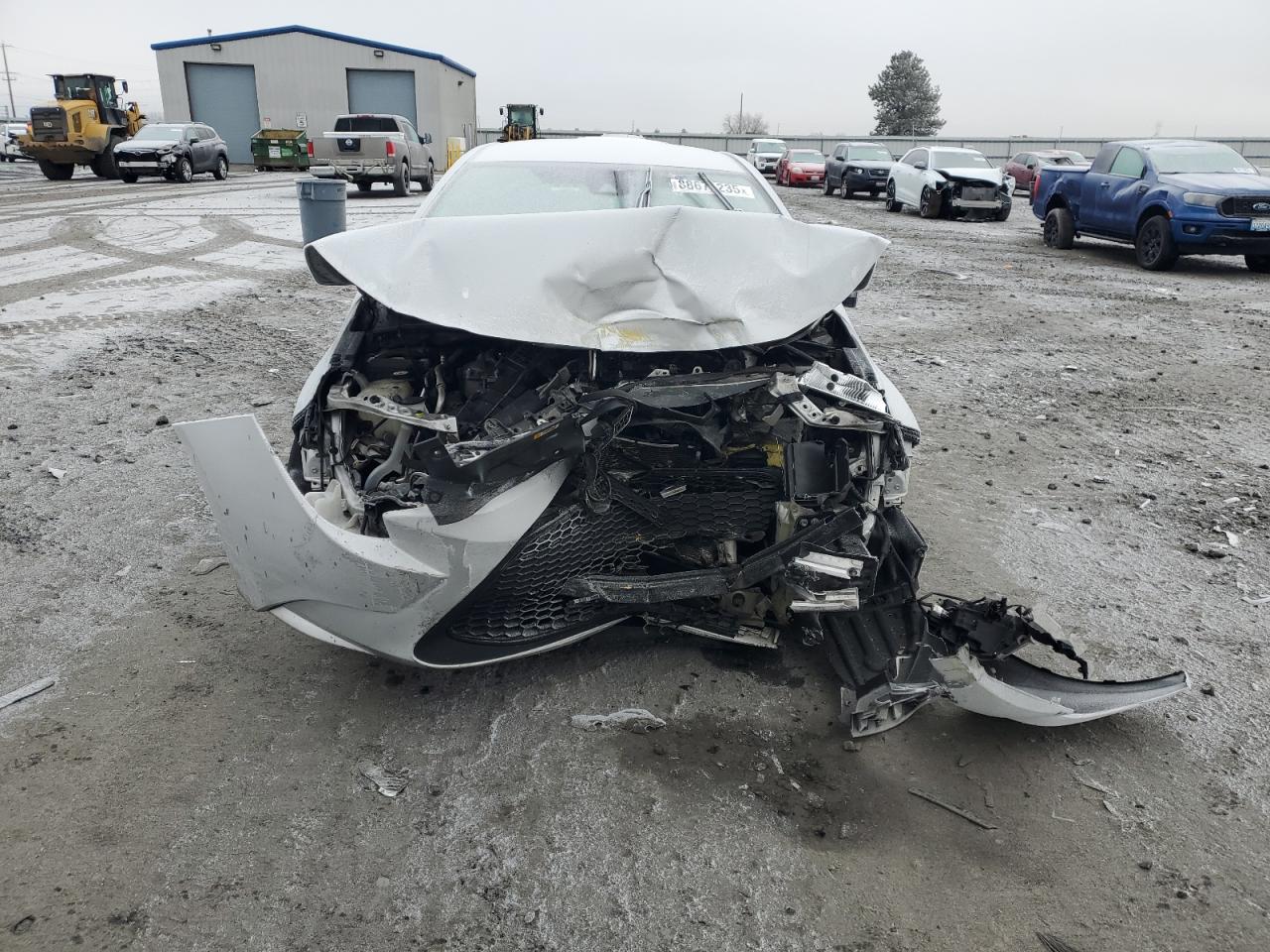 2020 Toyota Corolla VIN 5YFEPRAE4LP080476 Copart auction photo, front end / side damage thumbnail 5