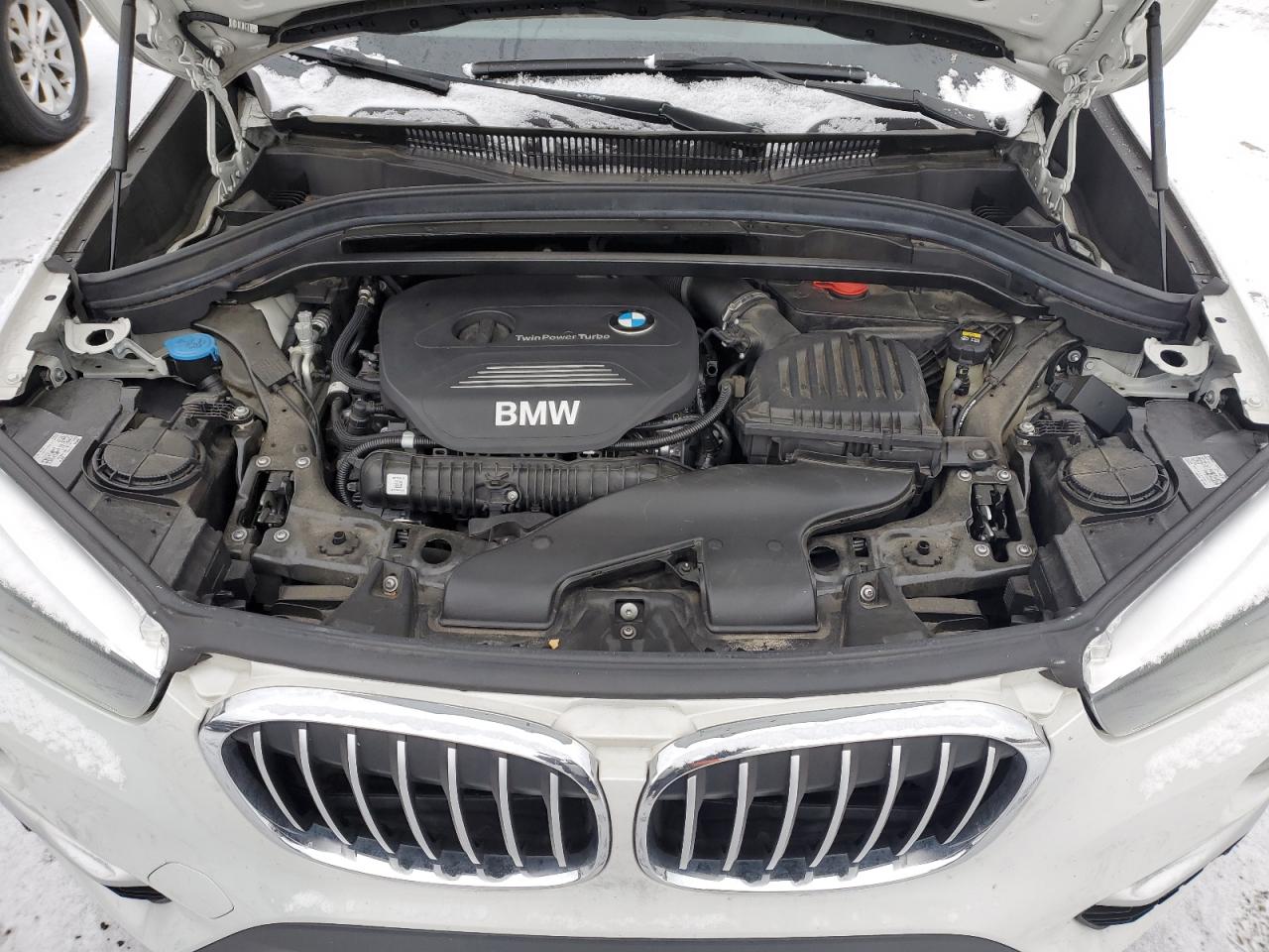 2019 BMW X1 VIN WBXHT3C59K5L36547 Copart auction photo, all over damage thumbnail 11