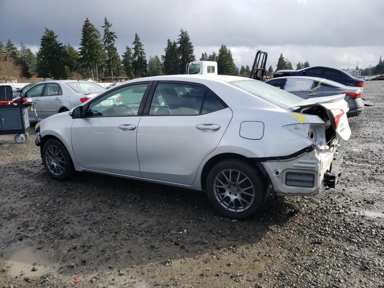 2016 Toyota Corolla VIN 2T1BURHE7GC693764 Copart auction photo, front end / rear end damage thumbnail 2