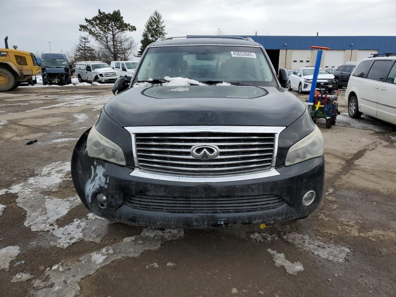 2012 Infiniti QX56 VIN JN8AZ2NE3C9015252 Copart auction photo, all over damage thumbnail 5