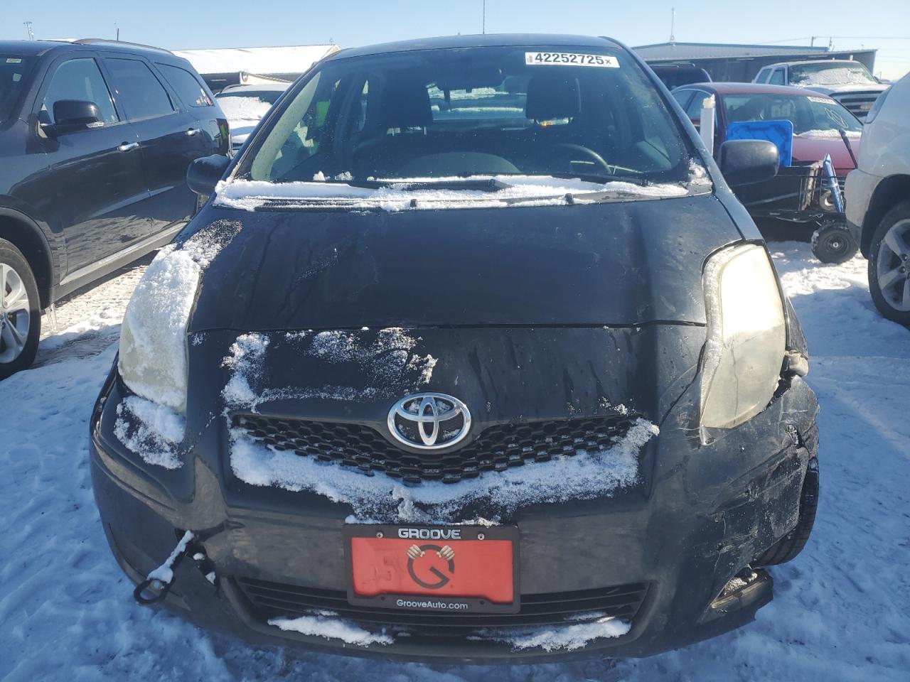 2011 Toyota Yaris VIN JTDJT4K39B5336620 Copart auction photo, front end damage thumbnail 5