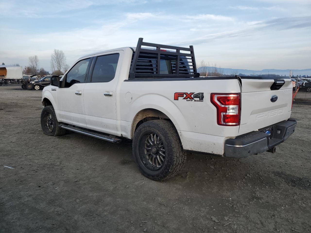 2019 Ford F-150 VIN 1FTEW1E43KKE31655 Copart auction photo, front end / side damage thumbnail 2