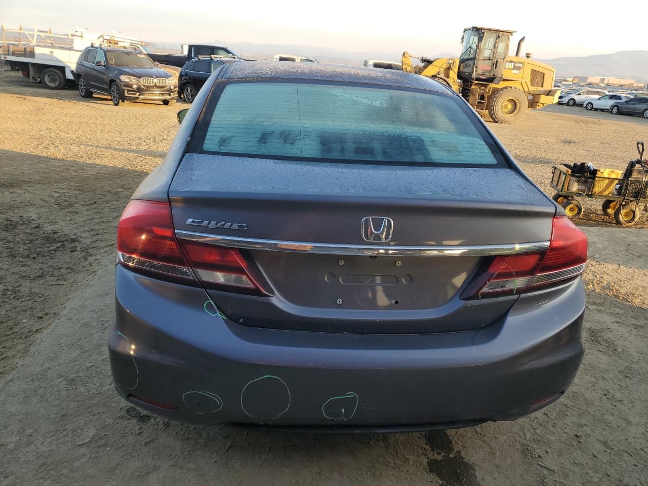 2014 Honda Civic VIN 19XFB2F59EE258356 Copart auction photo, front end damage thumbnail 6