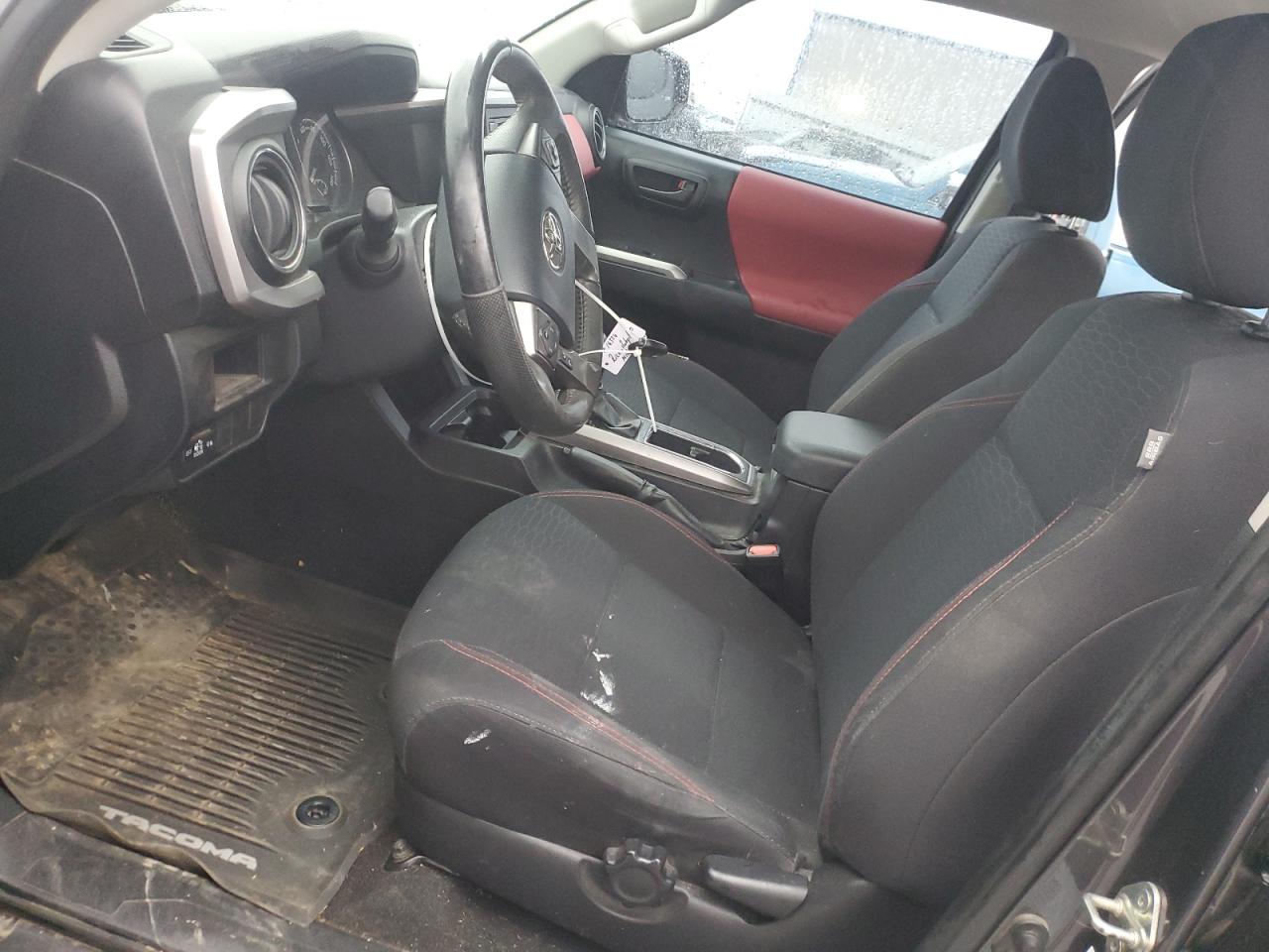 2017 Toyota Tacoma VIN 5TFAZ5CN6HX041881 Copart auction photo, front end damage thumbnail 7