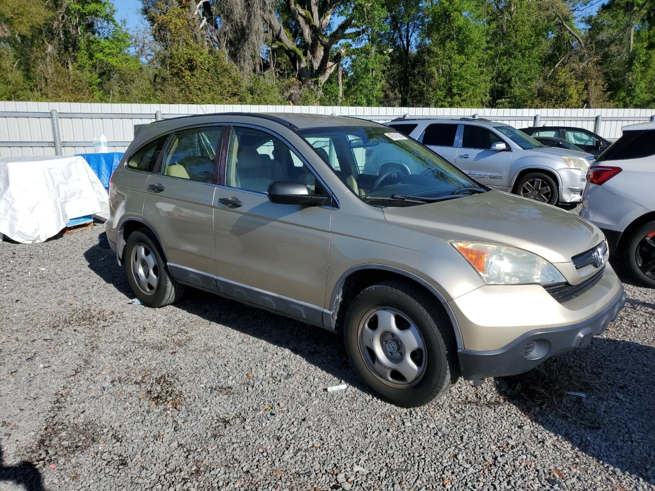 2009 Honda CR-V VIN 5J6RE38399L004014 Copart auction photo, rear end damage thumbnail 4